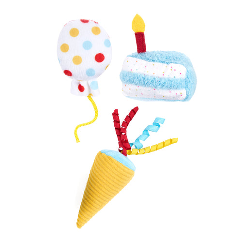ZippyClaws® 6-Pack – Birthday Party Cat Toy