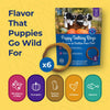 N-Bone Puppy Teething Rings Taste of Texas Burnt Ends Flavor
