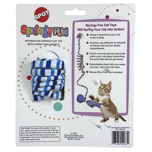Ethical Pet Spot Twisted Fun Pom Pom Cat Toys