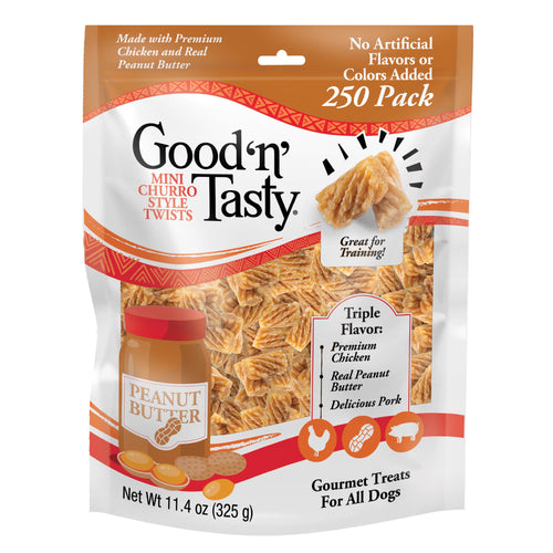 Good 'n' Tasty Tasty Triple Flavor Mini Churro Twists