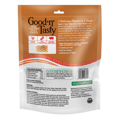 Good 'n' Tasty Tasty Triple Flavor Mini Churro Twists