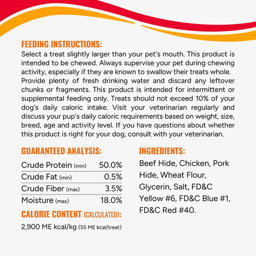 Good 'n' Fun Triple Flavor Ribs Snack For All Dogs