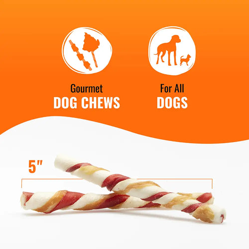 Good 'n' Fun Triple Flavor Twists Dog Treats