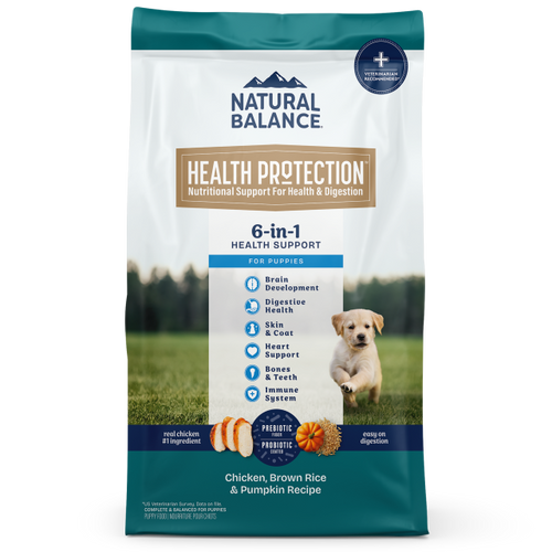 Natural Balance Puppy Chicken, Brown Rice & Pumpkin Recipe