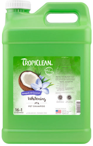 TropiClean Awapuhi & Coconut Whitening Shampoo for Pets (20 oz)