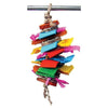 JAVA WOOD COLOR SPLASH BIRD TOY