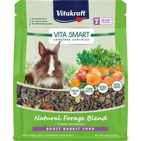 VITA SMART NATURAL FORAGE BLEND ADULT RABBIT (4 LB)