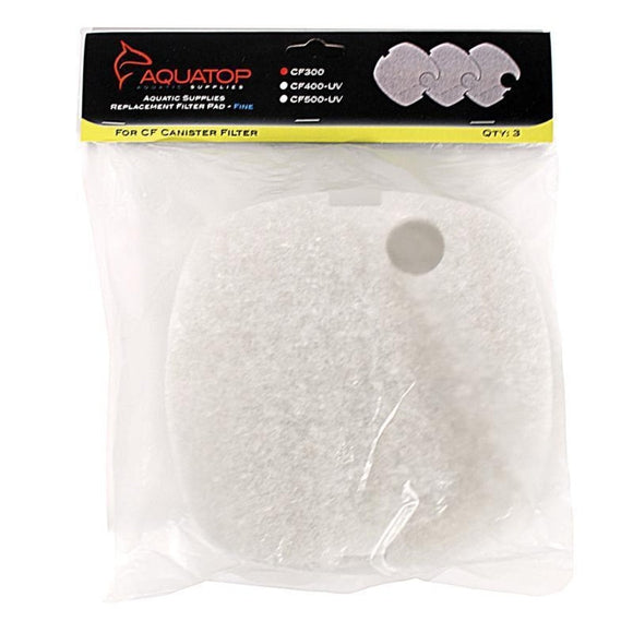 Aquatop Fine Filter Pad for CF300 Canister (3 PK)