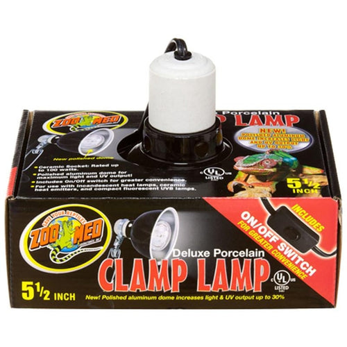 DELUXE PORCELAIN CLAMP LAMP