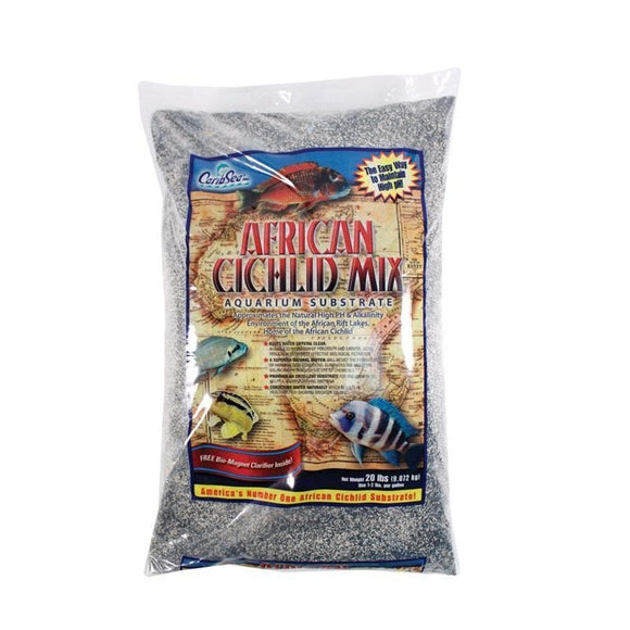 CARIBSEA AFRICAN CICHLID MIX AQUARIUM SUBSTRATE (20 LB)