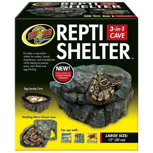 REPTI SHELTER 3-IN-1 CAVE (MD)