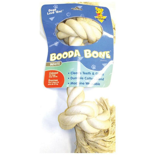 Booda White Rope Bone Dog Toy (Extra Small)