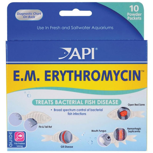 API EM ERYTHROMYCIN POWDER (10 PACK)