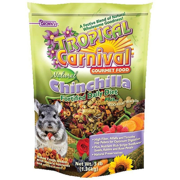 TROPICAL CARNIVAL NATURAL CHINCHILLA (3 LB)