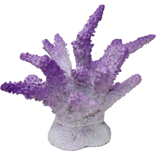 EXOTIC ENVIRONMENTS PURPLE FINGER CORAL (4.5X3.25X3.25 INCH)