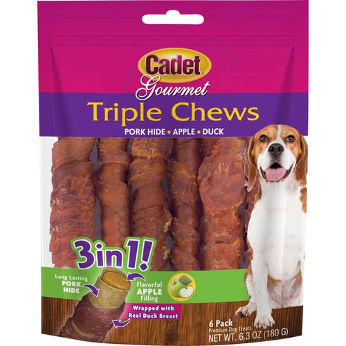 CADET GOURMET TRIPLE CHEWS (6 Pack)