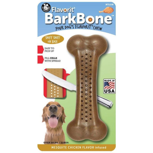 BARKBONE MESQUITE FLAVORED NYLON BONE