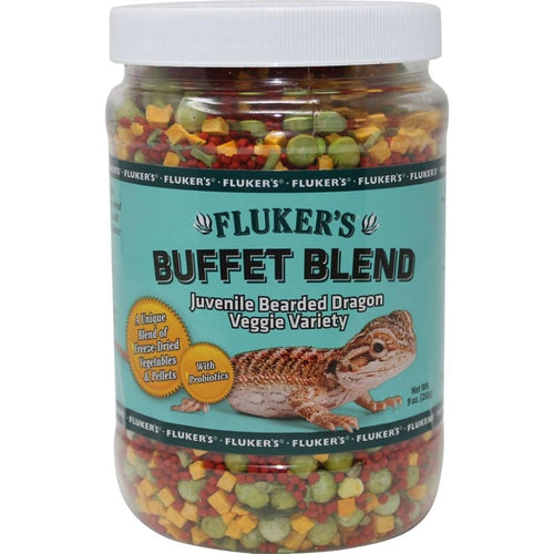 Fluker's Buffet Blend Juvenile Bearded Dragon Veggie Variety Food (5 OZ)