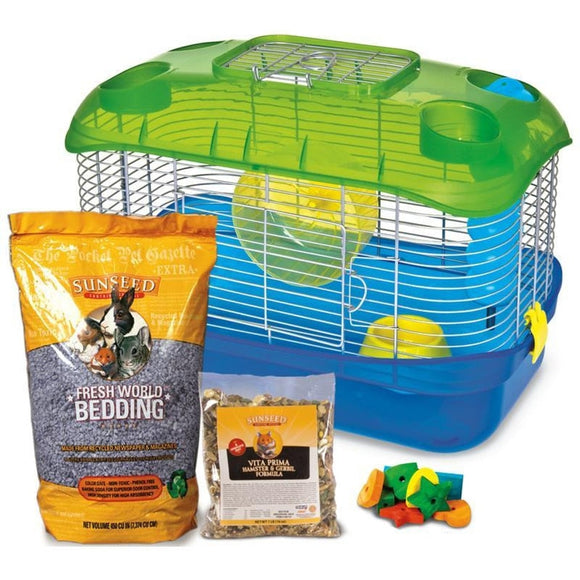 CRITTERWARE SUNSEED HAMSTER KIT 6PK