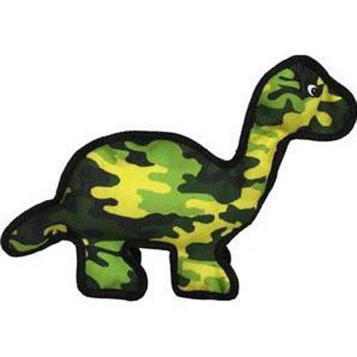 PETLOU JUNGLEBUDDIES DINOSAUR (16 IN, DARK GRN/YELLOW)