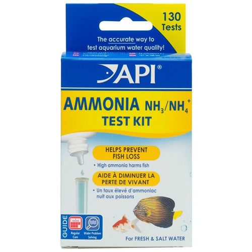 API AMMONIA TEST KIT FOR FRESH AND SALT WATER (2X37 ML)