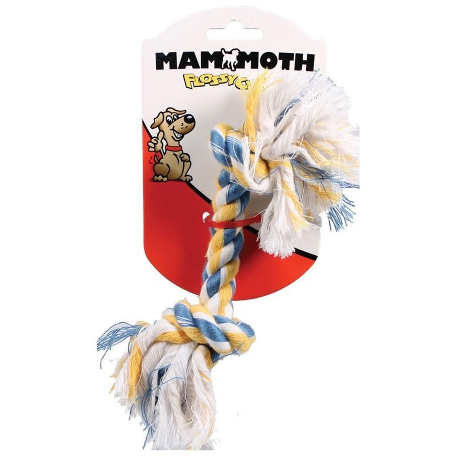 MAMMOTH FLOSSY CHEWS COLOR ROPE BONE (9 IN, MULTI) West Warwick, RI