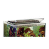 MARINELAND GLASS CANOPY FOR CUBE AQUARIUMS W/CLIPS HINGED (18X18 INCH)