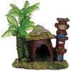 EXOTIC ENVIRONMENTS BETTA HUT WITH PALM TREE (MEDIUM)