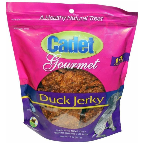 CADET GOURMET DUCK JERKY (14-oz)