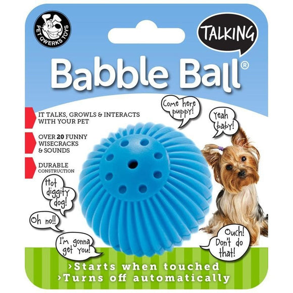 Pet Qwerks Talking Babble Ball (MEDIUM)