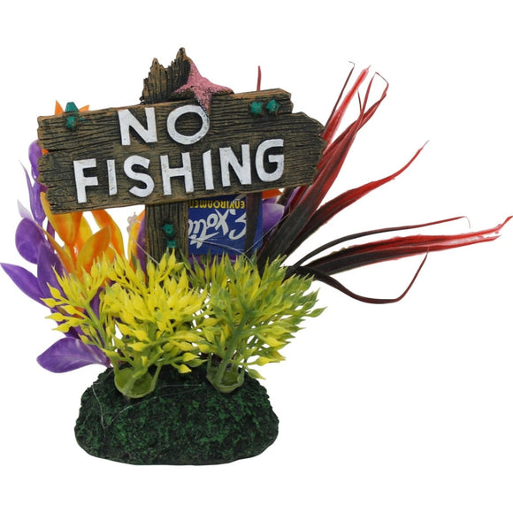 EXOTIC ENVIRONMENTS NO FISHING SIGN (LARGE)