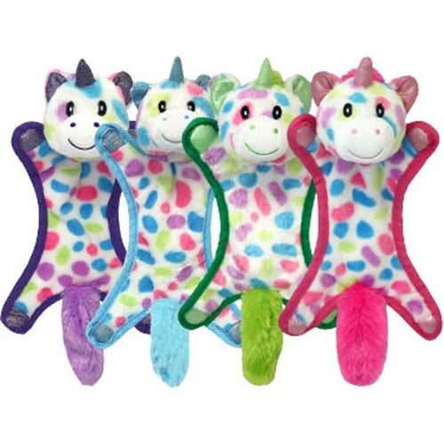 MULTIPET BALLHEAD UNICORN CRINKLE/SQUEAK (10 IN)