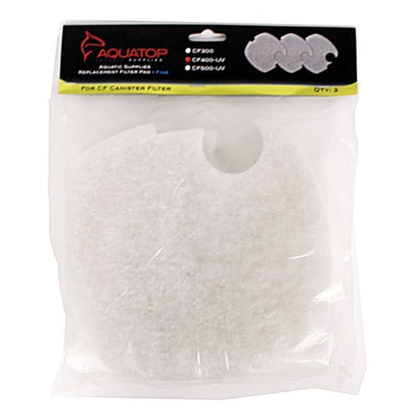 Aquatop Fine Filter Pad for CF400UV Canister (3 PK)