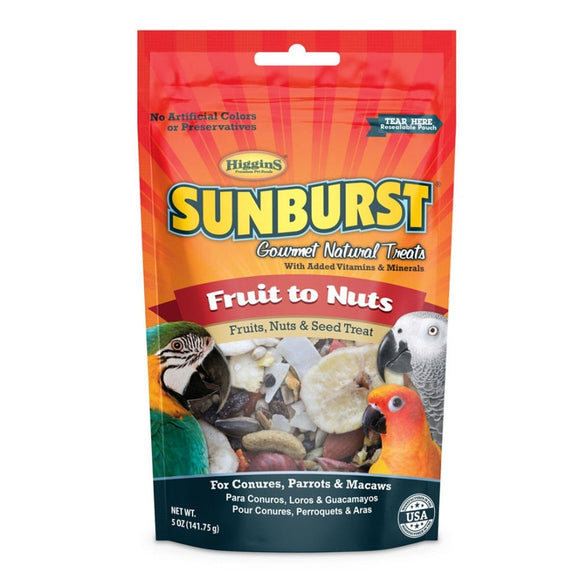 Higgins Sunburst Gourmet Natural Avian Treat