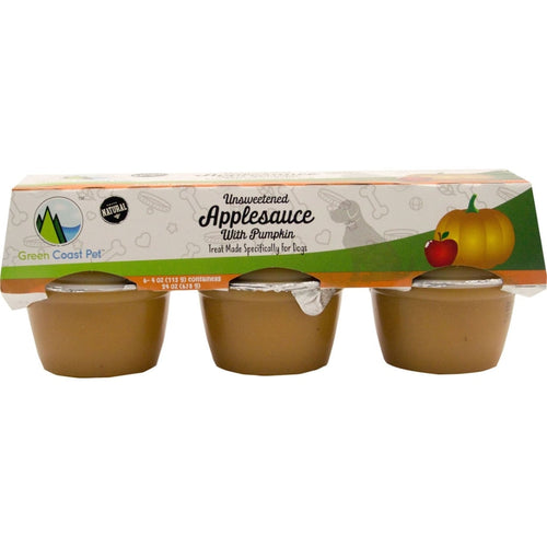 Green Coast Pet Unsweetened Applesauce Dog Treat (APPLE/PUMPKIN)