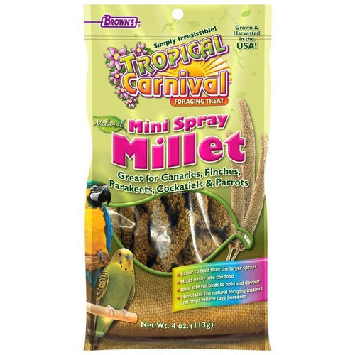 TROPICAL CARNIVAL NATURAL MINI SPRAY MILLET