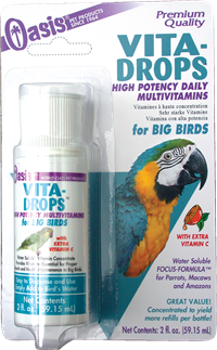 Oasis Vita-Drops for Big Birds